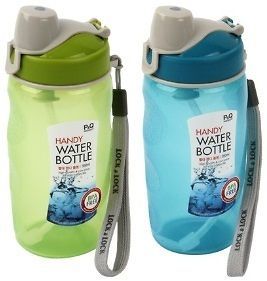 Lock BPA free Sports Handy Easy Grip Water Bottles with Straw 350