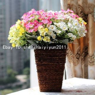 Small Morning Glory Bouquet Silk Flowers Home Decoration F57