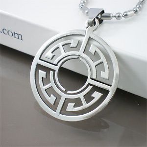 NEW Circle of Life Men Stainless Steel Pendant Necklace