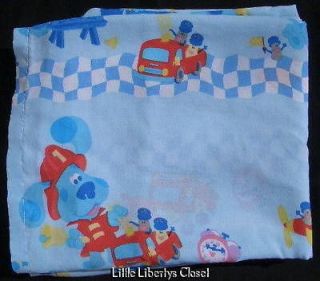 BLUES CLUES Nick Jr Twin Flat Sheet Fabric