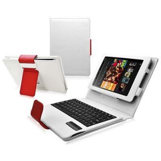 Ionic Bluetooth Keyboard Kindle Fire HD 7 Stand Leather Case Cover