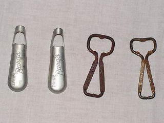 four older Bottle Openers 2 Coca Cola wire Openers 1 from 40s 1 50s