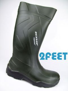 NEW* MENS DUNLOP SAFETY STEEL TOE WELLINGTONS BOOTS 10
