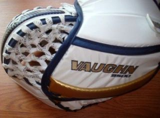 NEW Vaughn Velocity 9500 Pro Ice Hockey Goalie Catch Glove White Notre