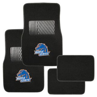 BSU BOISE STATE UNIVERSITY BRONCOS NCAA 4PC CARPET FLOOR MATS CHRYSLER