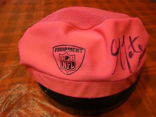 Golden Tate Game Worn Autographed Jimi Cap PSA/DNA Seattle Seahawks