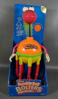 1995 Bumble Ball Bolters 7 Legged Bobbing Moving Head Toy w/ Box ERTL