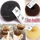 Beige/Coffee/B lack Hair Bun Donut Ring Sponge Shaper Maker Hair Tool