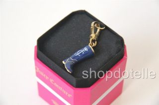 NEW Juicy Couture BLUE RAIN BOOT Bracelet Charm