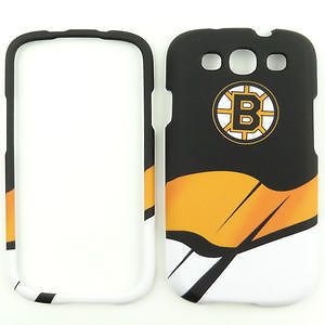 Boston Bruins Phone Faceplate Hard Cover Case For Samsung GALAXY S3