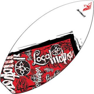 Local Motion 35 Wood Skimboard Red