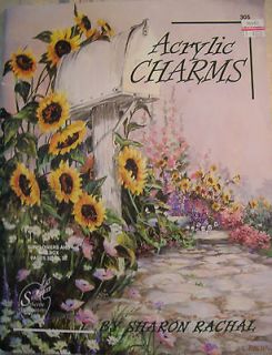 Acrylic Charms Sharon Rachal Florals Wildlife Nostalgic Country