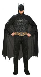 Batman ADULT Costume Size L Large NEW The Dark Knight Rises