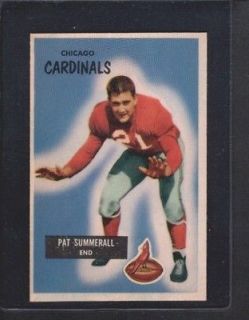 1955 Bowman #52 Pat Summerall RC EXMT+ A239870