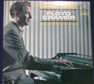 FLOYD CRAMER: CRAMER AT THE CONSOLE RECORD LP ALBUM