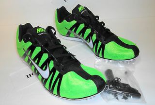 New Mens Nike Zoom Rival D V Spikes Running Shoes Green Track & Field