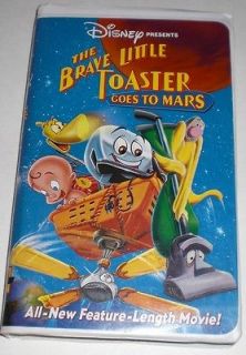 BRAVE LITTLE TOASTER Goes to MARS vhs animated Disney