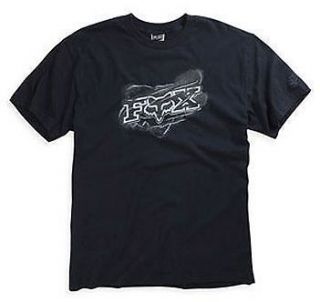 Fox Racing Transition Tee, T shirt, White Navy Adult Small