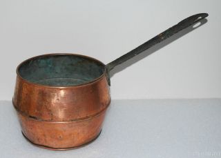 Vintage Binghams Solid Copper Pot Peerless Rice Boiler w/ Handle