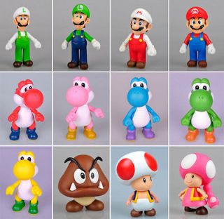 Super Mario Bros 3.5 5 INCH Figure New Toy CHOOSE ONE FROM 12