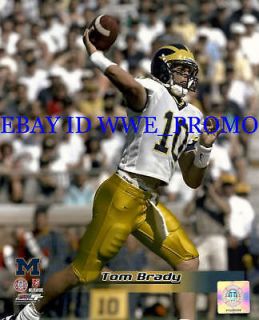 Tom Brady University of Michigan Wolverines College Football Picture