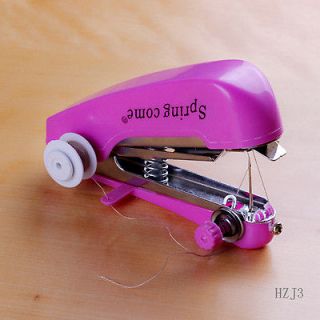 Mini Portable Embroidery Cordless Hand held Clothes Sewing Machine