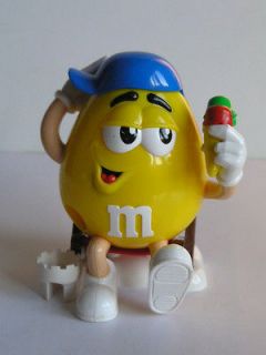 HOLIDAY MAKER W/ HAT & ICE CREAM CANDY DISPENSER TOPPER M&Ms