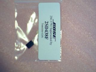 BOSE 2SD438F, D438 Transistor For BOSE Wave Radio Parts NEW