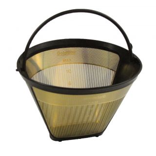 Frieling 23K Gold Plated #4 Permanent Cone Coffee Filter