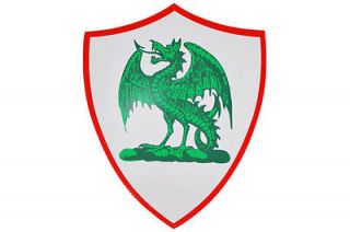 Green Wyvern Dragon Medieval Knight Mini Shield Buckler Brand New