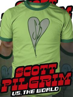 Heart Ringer Shirt Replica Costume NEW s 2x Movie Comic Game