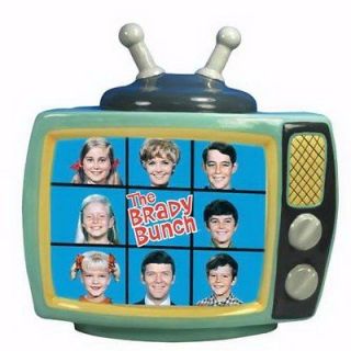 BRADY BUNCH The Brady Bunch TV Set Cookie Jar NEW Mint in Gift Boxed
