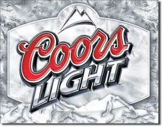 Coors Light Beer Vintage Tin Bar Sign Home Decor Also Have Jack