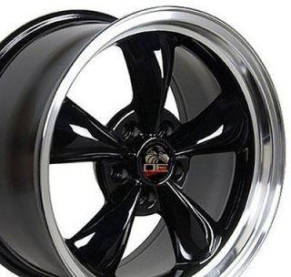 17 Black Bullitt Wheels 17x8 Rim Fits Mustang®