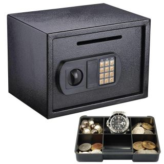 Newly listed 0.8 Digital Depository Drop Safe Cash Money Box Jewelry