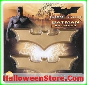 BRAND NEW Batman The Dark Knight Rises Batarangs Weapon Costume