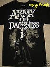New Army Of Darkness Skulls & Gun Bruce Campbell Shirt