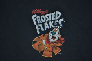 SHIRT LARGE KELLOGS FROSTED FLAKES BREAKFAST CEREAL TONY THE TIGER