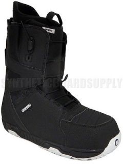 Burton Moto 2013 Snowboard Boots Black White 12