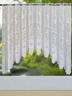 BUTTERFLY JARDINIERE NET CURTAIN, MANY SIZES TO CHOOSE, FREE UK