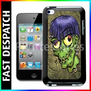 Monster With Worms In Head Halloween Case Back For iPod Touch 4th Gen