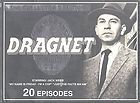DRAGNET THE COLLECTORS EDITION (VHS, 1993) 20 EPISODES/10 VHS Tapes