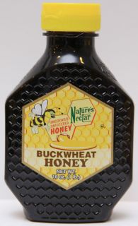 Natures Nectar Buckwheat Honey Bee Natural 100% All Natural Honey (12