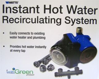 Watts Instant Hot Water Recirculating System & Pump 500899 Eco