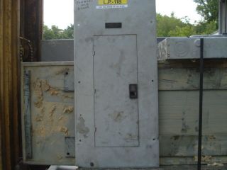 GE PANEL BOX, 230 V.A.C. W/ BREAKERS 20A TO 60A, 30 DAY WARRANTY