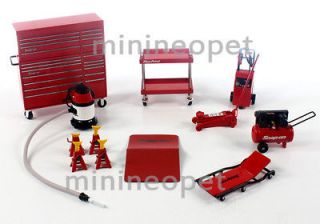 SNAP ON GARAGE ESSENTIALS SET ACCESSORIES FOR 1/18 DIECAST CAR