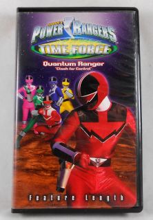 Disney Buena Vista Power Rangers Time Force Quantum Ranger Clash for