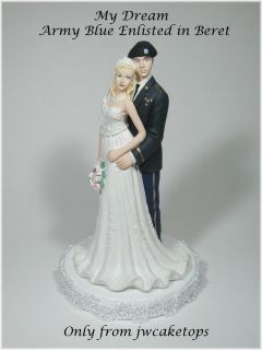 military cake toppers