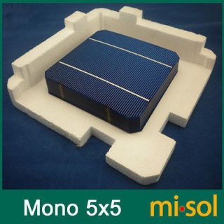 72 pcs of Mono Solar Cell 5x5 2.7w, GRADE A, monocrystalline cell, DIY