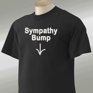 Sympathy Bump T Shirt Expecting Father Humorous Funny Tee Baby
